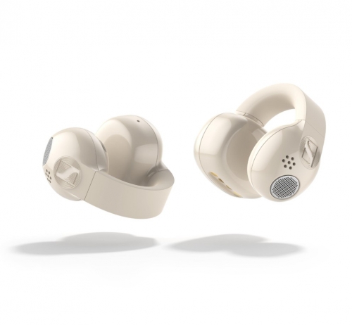 Auriculares Bluetooth Sennheiser ACCENTUM Clip – Bege, 800115