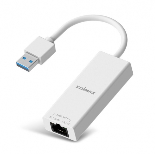 Adaptador Ethernet Gigabit Edimax EU-4306 V2 – USB 3.0/3.2, RJ45