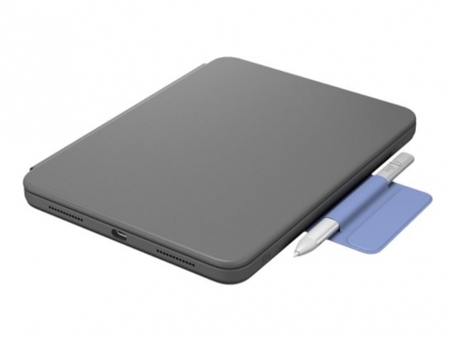 Teclado Logitech Rugged Folio - QWERTZ Suíço para iPad 10,9" e iPad A16 - 920-011202