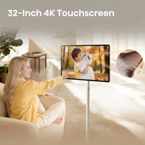 Monitor Tátil HISENSE 32S6S 32" Ultra HD 4K ELED 60Hz HDMI USB Wi-Fi Bluetooth