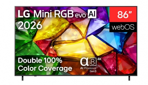 TV LG Mini RGB evo AI MRGB88 86" 4K – 86MRGB88B6B