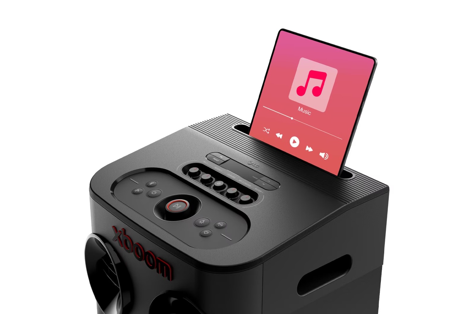 Coluna de Áudio LG XBOOM Power5000 260W RMS Bluetooth AI Karaoke – POWER5000