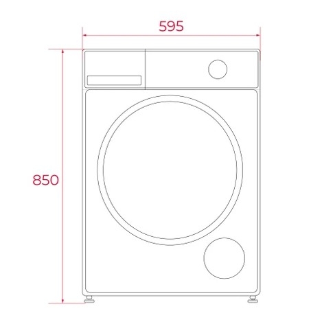 Máquina de Lavar Roupa Teka WM20841WSP 8 kg 1400 rpm 15 Programas – Classe A