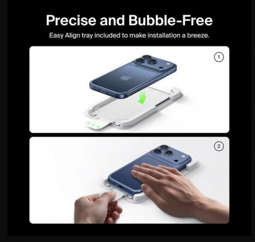 Protetor de Ecrã Belkin SFA163ZW em Vidro Temperado para iPhone 17 Pro Max / 18 Pro Max