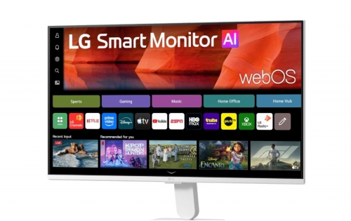 Monitor LG Smart 27U511SB-W.AEU 27" IPS Full HD 120Hz HDR10 Branco