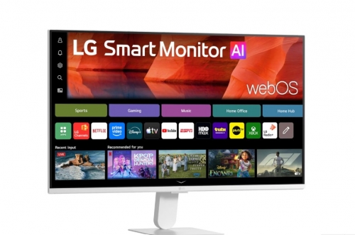 Monitor LG Smart 27U511SB-W.AEU 27" IPS Full HD 120Hz HDR10 Branco