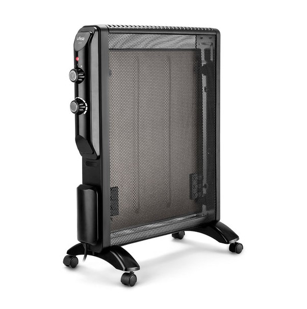 Aquecedor Radiador Mica UFESA Lyra 1000/2000W – Termóstato Regulável, Tecnologia Mica, IP24