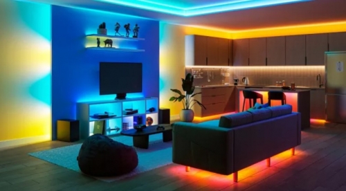 Fita LED Inteligente Philips RGBICWW 3 m Type-C Connected by WiZ – EU – 929004709701