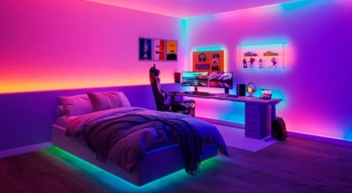 Fita LED Inteligente Philips RGBICWW 3 m Type-C Connected by WiZ – EU – 929004709701