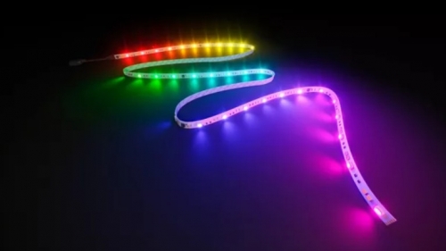 Fita LED Inteligente Philips RGBICWW 3 m Type-C Connected by WiZ – EU – 929004709701