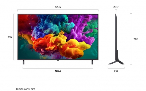 Smart TV LG 55QNED87B6A.AEU QNED evo AI QNED87 Mini LED 4K 55"