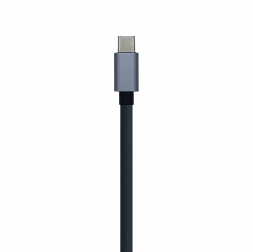 Conversor AISENS USB-C para Ethernet Gigabit + Hub USB 3.1 Gen 1 de 3 Portas – A109-0396