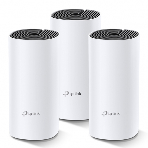 Sistema Wi-Fi Mesh TP-Link Deco M4 AC1200 Dual Band, Pack de 3 Unidades, Gigabit Ethernet - DECO M4(3-PACK)