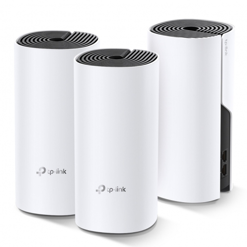 Sistema Wi-Fi Mesh TP-Link Deco M4 AC1200 Dual Band, Pack de 3 Unidades, Gigabit Ethernet - DECO M4(3-PACK)