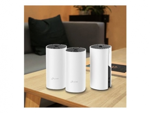 Sistema Wi-Fi Mesh TP-Link Deco M4 AC1200 Dual Band, Pack de 3 Unidades, Gigabit Ethernet - DECO M4(3-PACK)