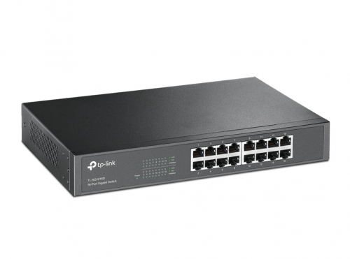 Switch TP-Link TL-SG1016D Gigabit Ethernet de 16 Portas RJ45 10/100/1000 Mbps, Desktop/Rackmount