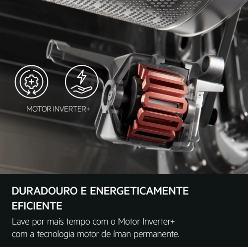 Máquina de Lavar Roupa AEG LFR7324L4O – 12 kg, 1400 rpm, Classe Energética A