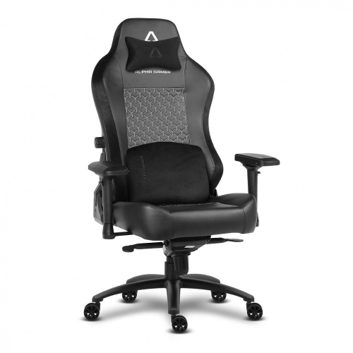 Cadeira Gaming ALPHA GAMER Yara Black PU – AGYARABKPU