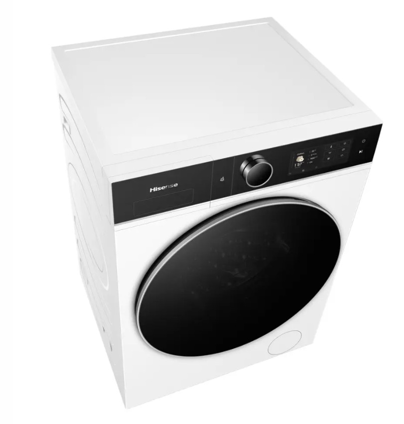 Máquina de Lavar e Secar Roupa Hisense 12 kg / 8 kg, 1400 rpm, Classe A, Wi-Fi – WD5I1245BWRH