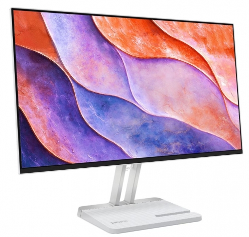 Monitor Lenovo L24-4r 23,8" FHD IPS 165Hz, 1ms MPRT, FreeSync, Colunas Integradas 2x3W, HDMI e VGA, Suporte com Apoio para Smartphone – Cinzento - 68FDKAC6EU