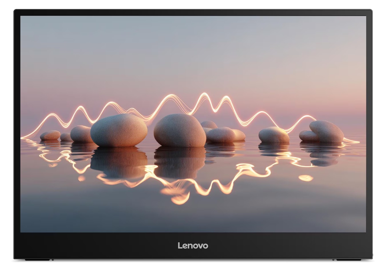 Monitor Portátil Lenovo L16 16" WUXGA IPS, 60Hz, 1920x1200, USB-C Duplo, Suporte Ajustável em Inclinação e Altura – Preto/Cinzento - 68F4UAC1WL