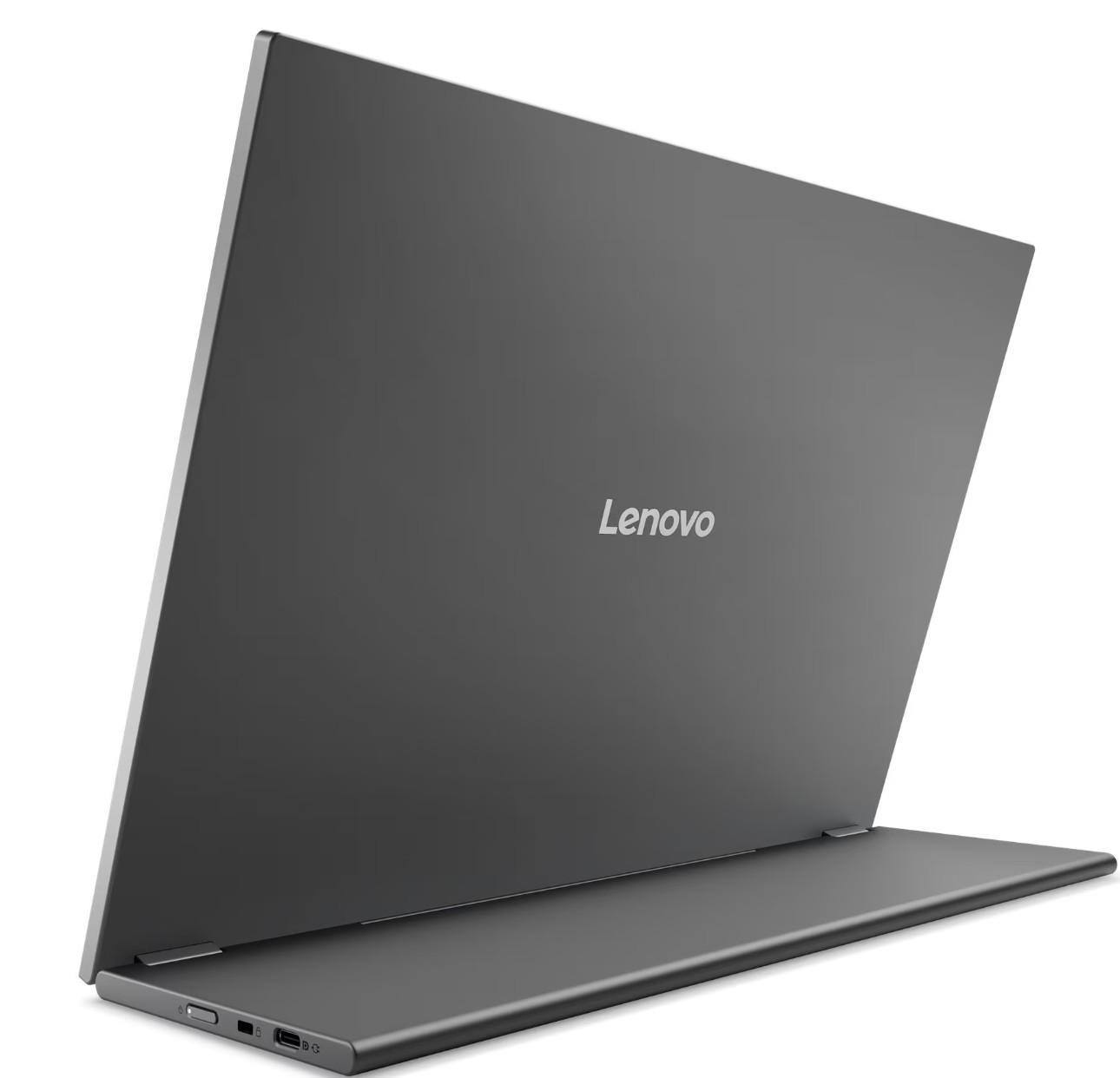 Monitor Portátil Lenovo L16 16" WUXGA IPS, 60Hz, 1920x1200, USB-C Duplo, Suporte Ajustável em Inclinação e Altura – Preto/Cinzento - 68F4UAC1WL