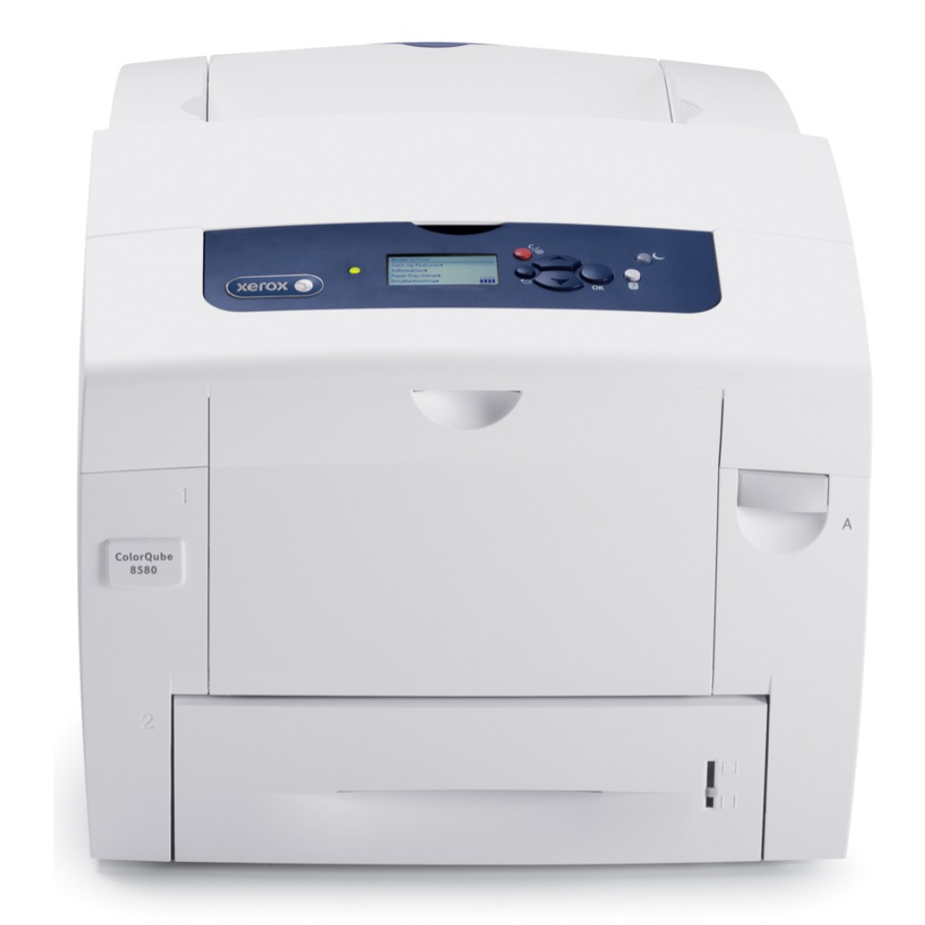 Impressora Laser a Tinta Sólida a Cores XEROX ColorQube 8580 A4, Rede Gigabit Ethernet e USB 2.0 – 8580_ADN
