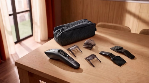 Aparador de Cabelo Philips Series 7000 HC7722/15 – Autonomia até 120 Minutos, 28 Comprimentos de Corte, 3 Pentes e Caixa de Arrumação