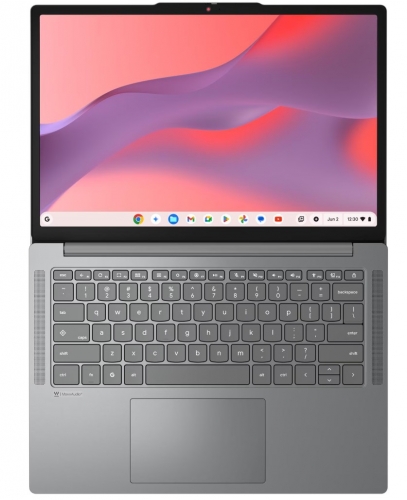 Portátil Lenovo Chromebook 14" WUXGA IPS, Intel N150, 8GB RAM, 128GB UFS – ChromeOS, Cinzento Lunar - 83SU002MPG