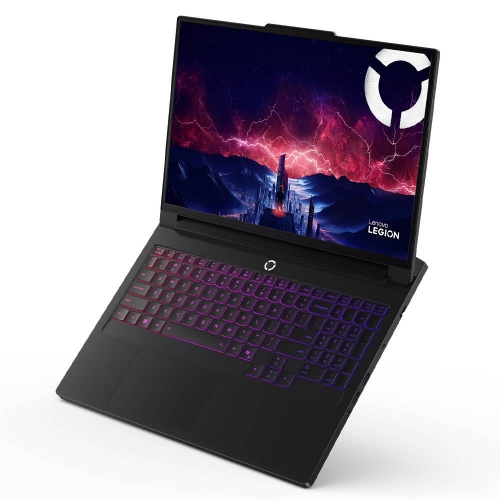 Portátil Gaming Lenovo Legion Pro 7 16" OLED 240Hz, Ryzen 9 9955HX3D, 64GB RAM, 2TB SSD, RTX 5080 16GB – Eclipse Black - 83RU003EPG