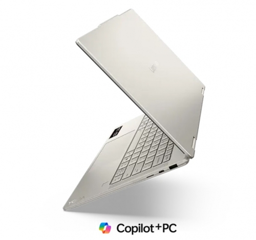 Portátil Lenovo Yoga 7 2-em-1 14" OLED Touch, AMD Ryzen AI 7 345, 16GB RAM, 512GB SSD, Caneta Yoga Pen, Windows 11 Home – Bege Concha - 83JR00DHPG