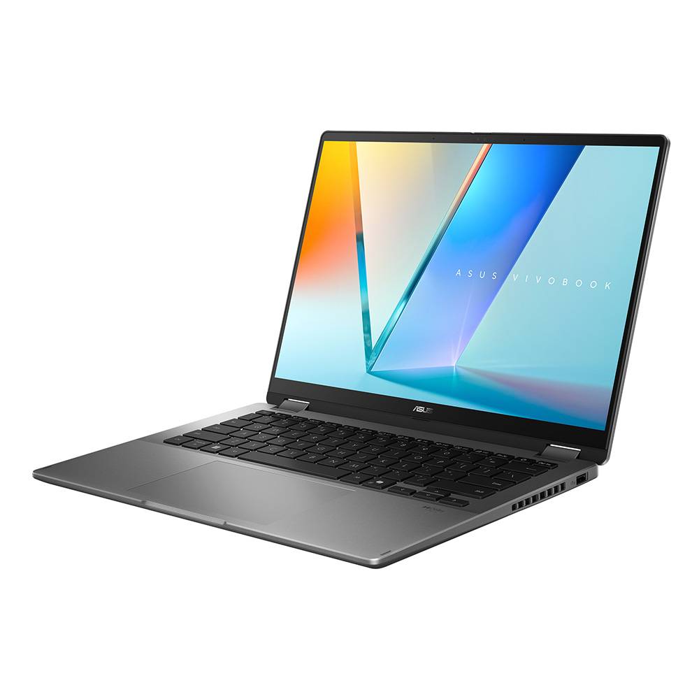 Portátil ASUS Vivobook 14 Flip TP3407AA 14" OLED Tátil Intel Core Ultra 7 355, 32GB RAM, 1TB SSD, Windows 11 Pro Cinzento - 90NB17C1-M006F0