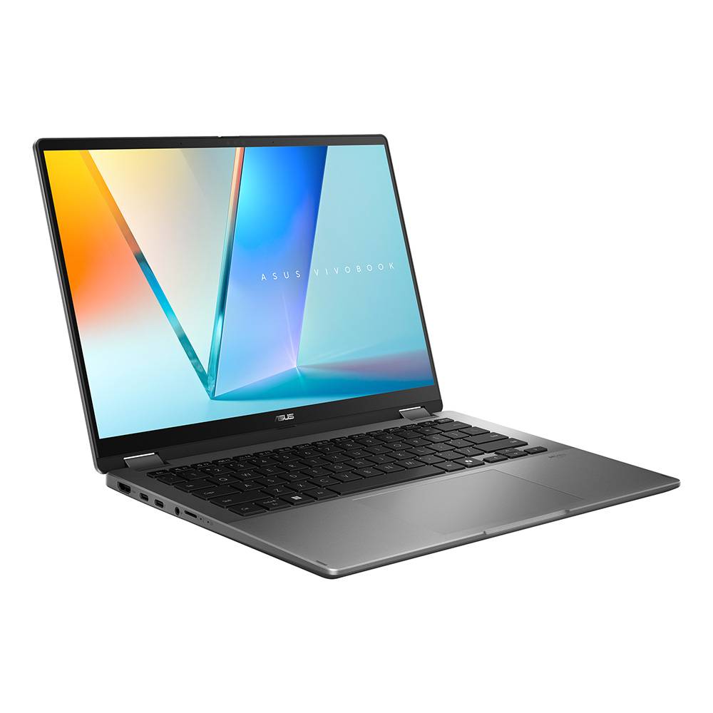 Portátil ASUS Vivobook 14 Flip TP3407AA 14" OLED Tátil Intel Core Ultra 7 355, 32GB RAM, 1TB SSD, Windows 11 Pro Cinzento - 90NB17C1-M006F0