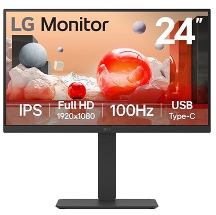 Monitor LG 24BA750-T 23,8" Full HD Nano IPS 100 Hz USB-C - 24BA750-T