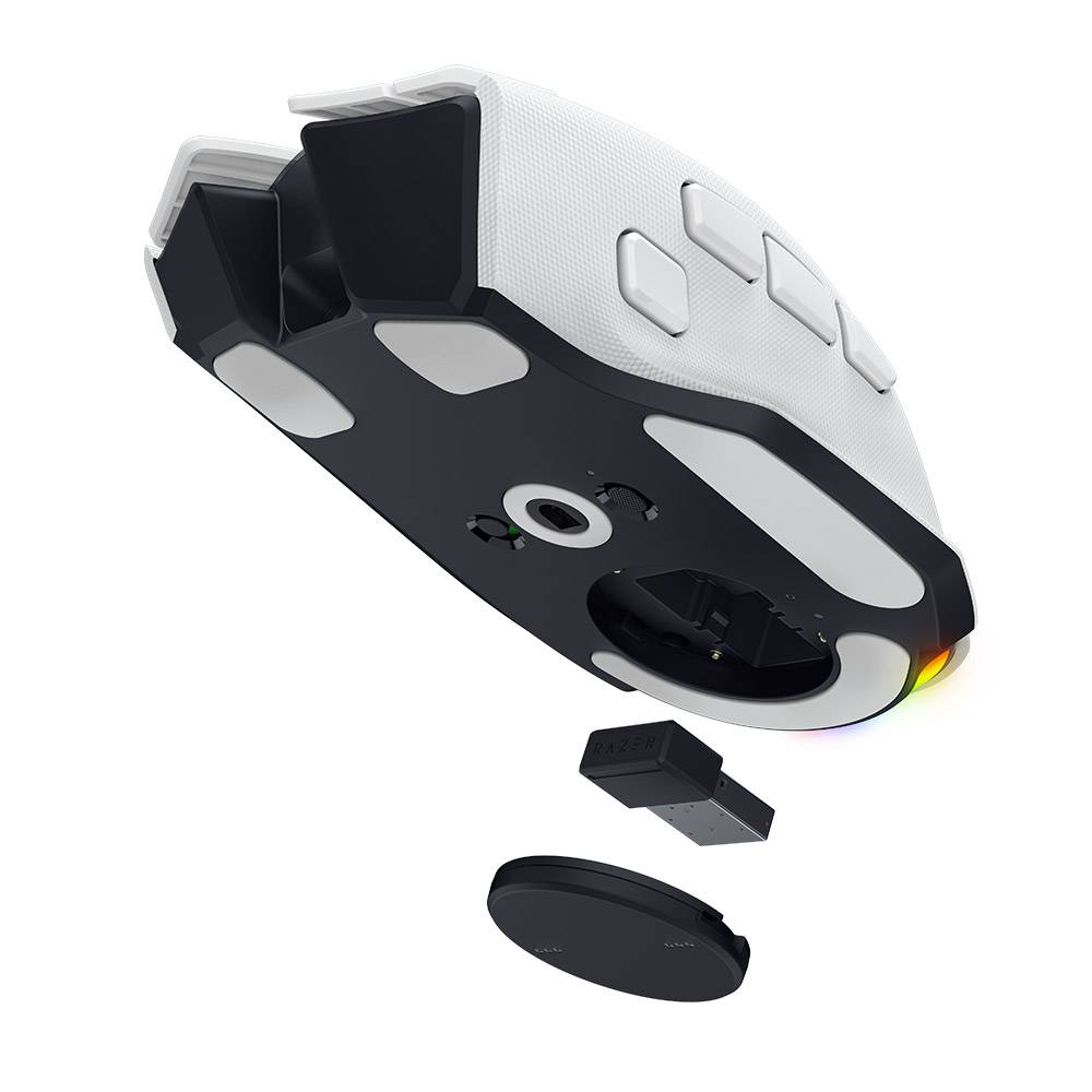 Rato Gaming Sem Fios Razer Basilisk V4 Pro Branco - RZ01-05670200-R3G1