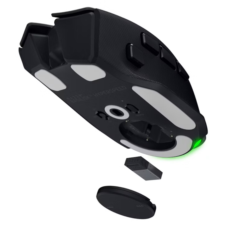 Rato Gaming Sem Fios Razer Basilisk V4 HyperSpeed Preto - RZ01-05680100-R3M1