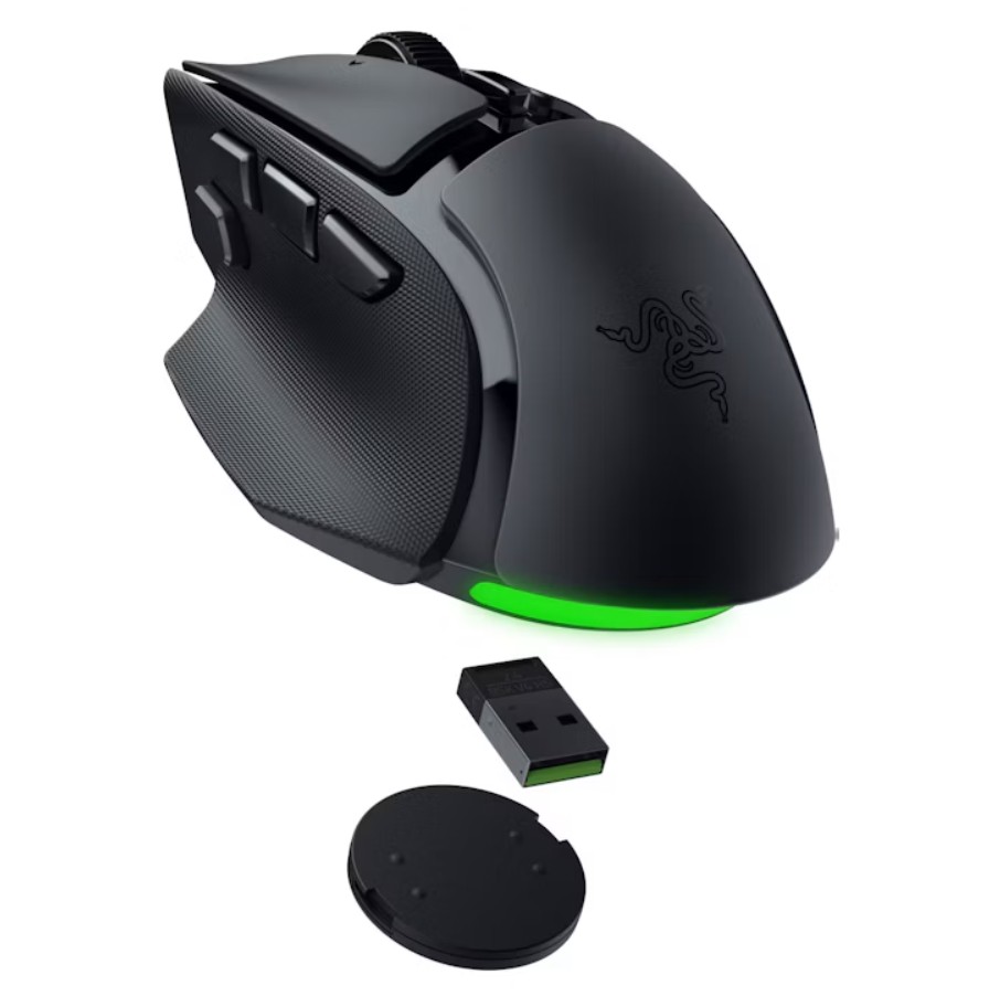 Rato Gaming Sem Fios Razer Basilisk V4 HyperSpeed Preto - RZ01-05680100-R3M1