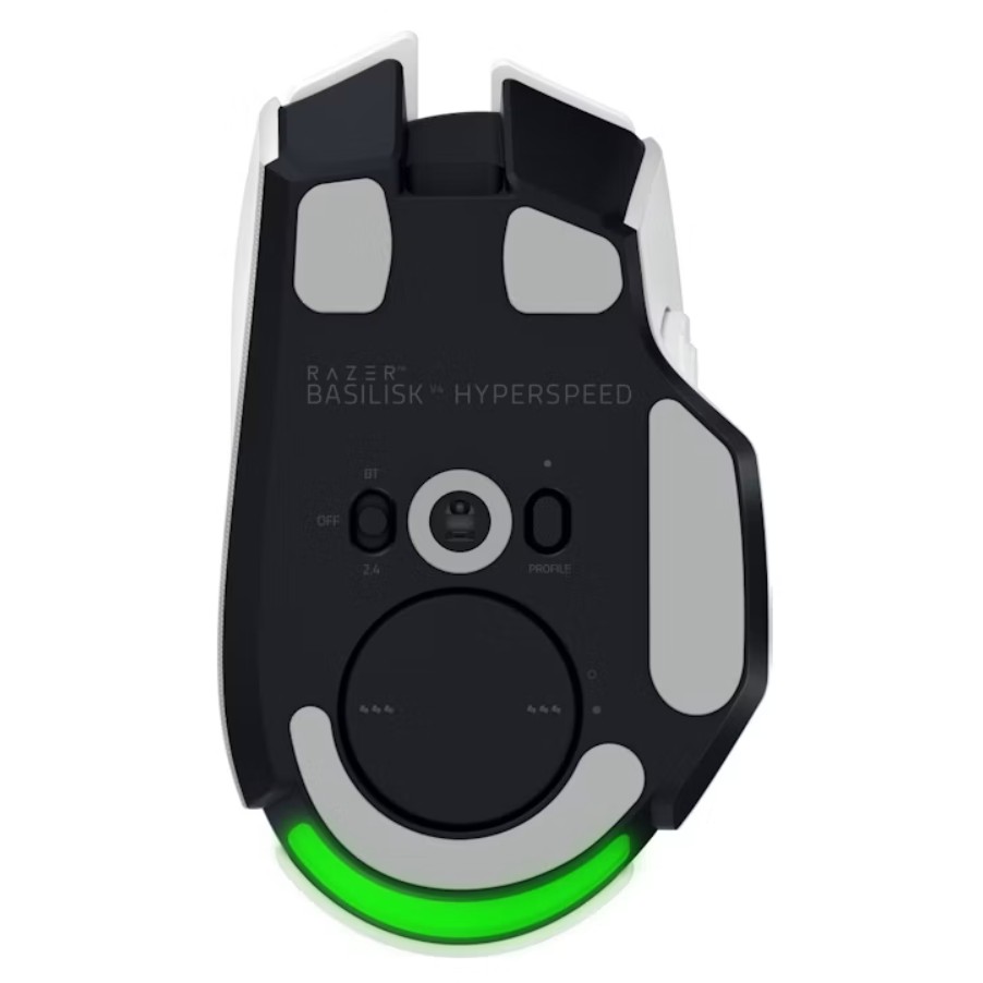 Rato Gaming Razer Basilisk V4 HyperSpeed Branco - RZ01-05680200-R3M1