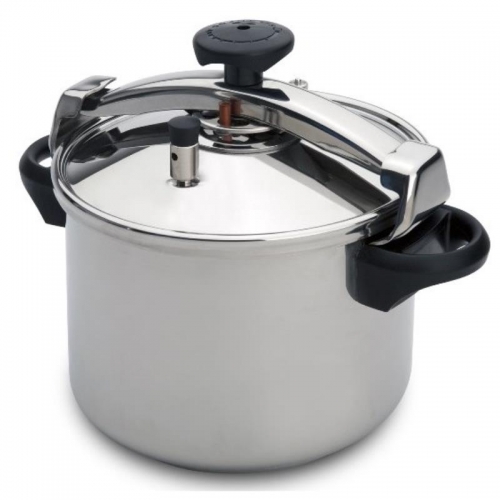 PANELA PRESSAO SILAMPOS AÇO INOX S/CESTO 12L CONTR