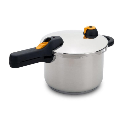 PANELA PRESSAO SILAMPOS S/CESTO EASY AMARELO 4L
