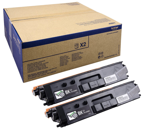 Toner BROTHER TN-329BK Twin 2xPreto MegaCapacidade 6000pag x2