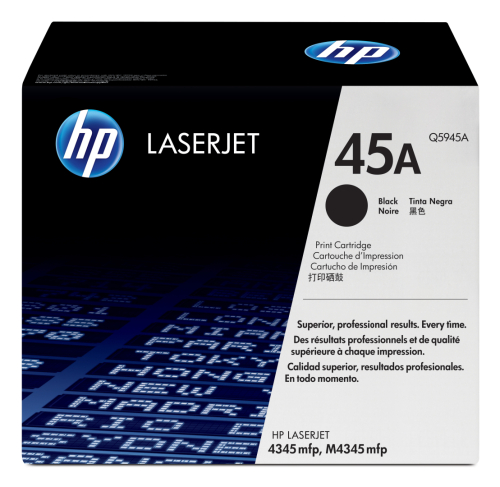 HP LaserJet 4345mfp Smart Print Cartridge, black (up to 18,000 pages)