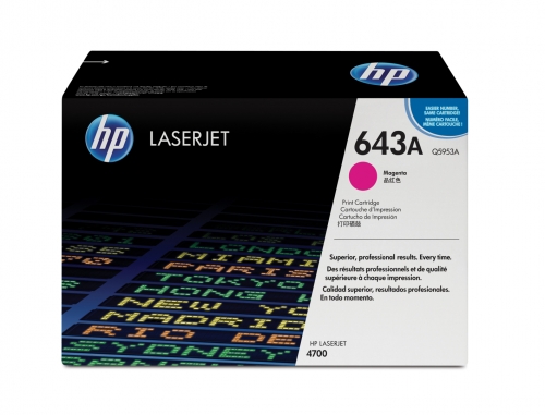 HP Color LaserJet Q5953A Magenta Print Cartridge for CLJ 4700, up to 10.000 pages