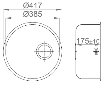 CUBA ENCASTRAR POLIDA RODI - PIO MITHUS - G16A6C110021A0