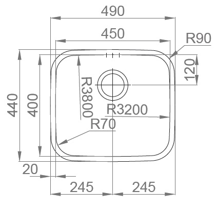 CUBA POLIDA RODI - LAGUNA - G18G8AD10021A0