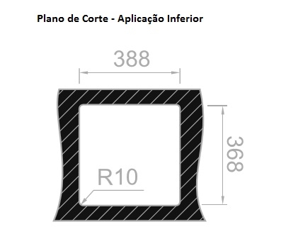 CUBA APL. INFERIOR RODI - COMPOSITE 40B NERO - XL050450109