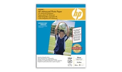 HP Advanced Glossy Photo Paper 250 g/m²-13 x 18 cm borderless/25 sht