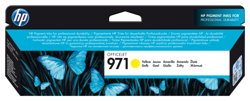 HP 971 Yellow Officejet Ink Cartridge