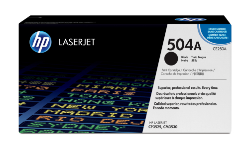 HP Color LaserJet CE250A Black Print Cartridge