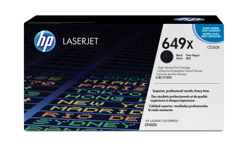 HP Color LaserJet CE260X Black Print Cartridge